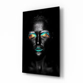 Woman Glass Wall Art.